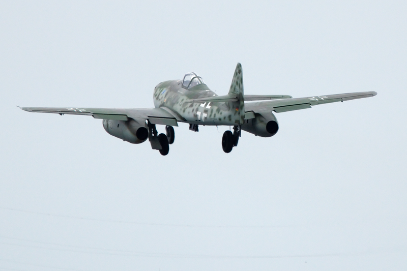 Illustration for article titled Me-262: The First Jet Fighter To Make a Diffrence